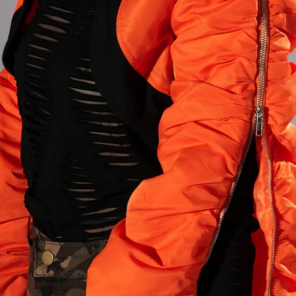 AKIRA SCOTLAND YARD CROP BOLERO BOMBER **NWT** - Picture 4 of 6